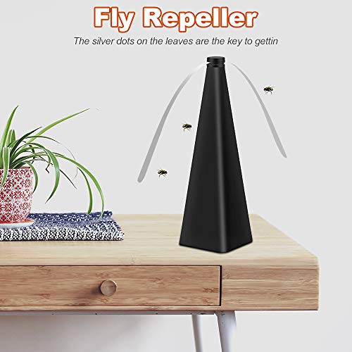 Zwbfu Ventilador repelente de moscas para manter as moscas longe de seus alimentos, alimentação exte