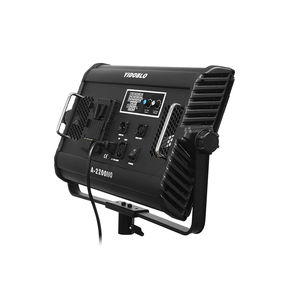 Lampe Vidéo Yidoblo A-2200BI 100W Bicolore (3200-5500K) Avec Télécommande