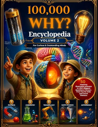 100,000 WHY? Encyclopedia ( Volume 2 ): For Curious & Outstanding Minds: 50 Inspiring Illustrated Answers to Life's Biggest Questions | Screen-Free Fun ... (The 100,000 WHY? Encyclopedia Series)