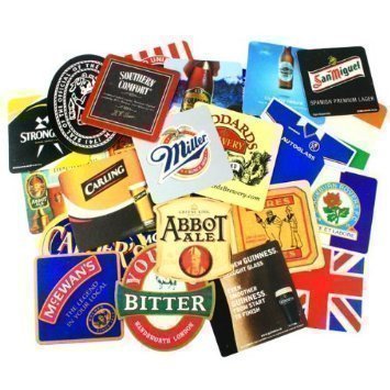 A Gift From Britain "Series 1" Set of 25 Cardboard Beer Mats