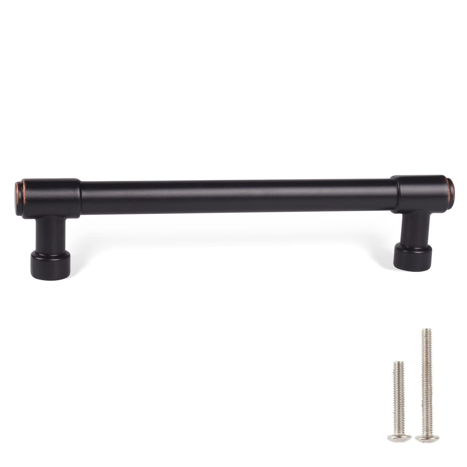 Khtumeware - 5 Oil Rubbed Bronze Cabinet Pulls CTC 5 in (128 mm) 10 Pack