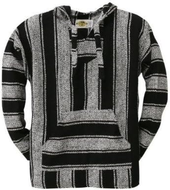 Assorted Mexico Baja Hoodie Pullover Shirt Size M Unisex Mountain Recycled Fibers