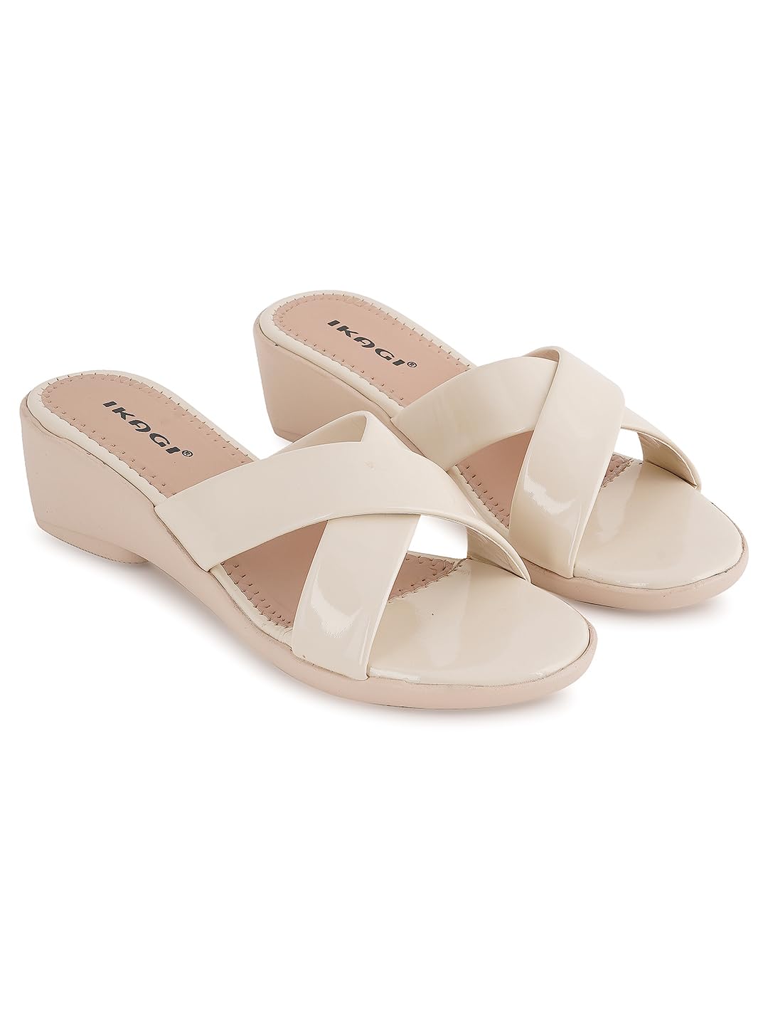 ikagi Women's Fashion Sandals | Comfortable for All Formal and Casual Occassions | Casual and Stylish Wedge For Women & Girls-picture-34