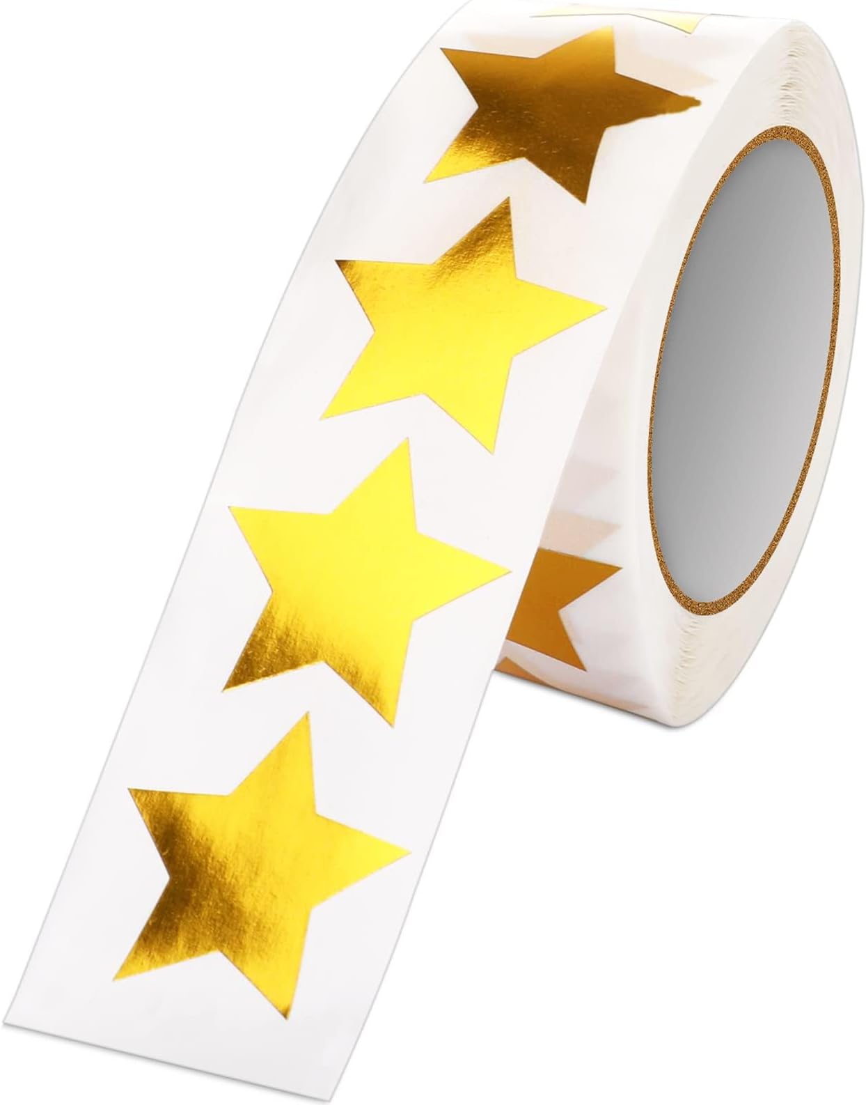 SANNIX Gold Star Stickers,1 Inch Gold Star Stickers for Kids Reward Self Adhesive Metallic Foil Labels 500Pcs Stars Sticker for DIY Crafts Classroom Teachers Supplies