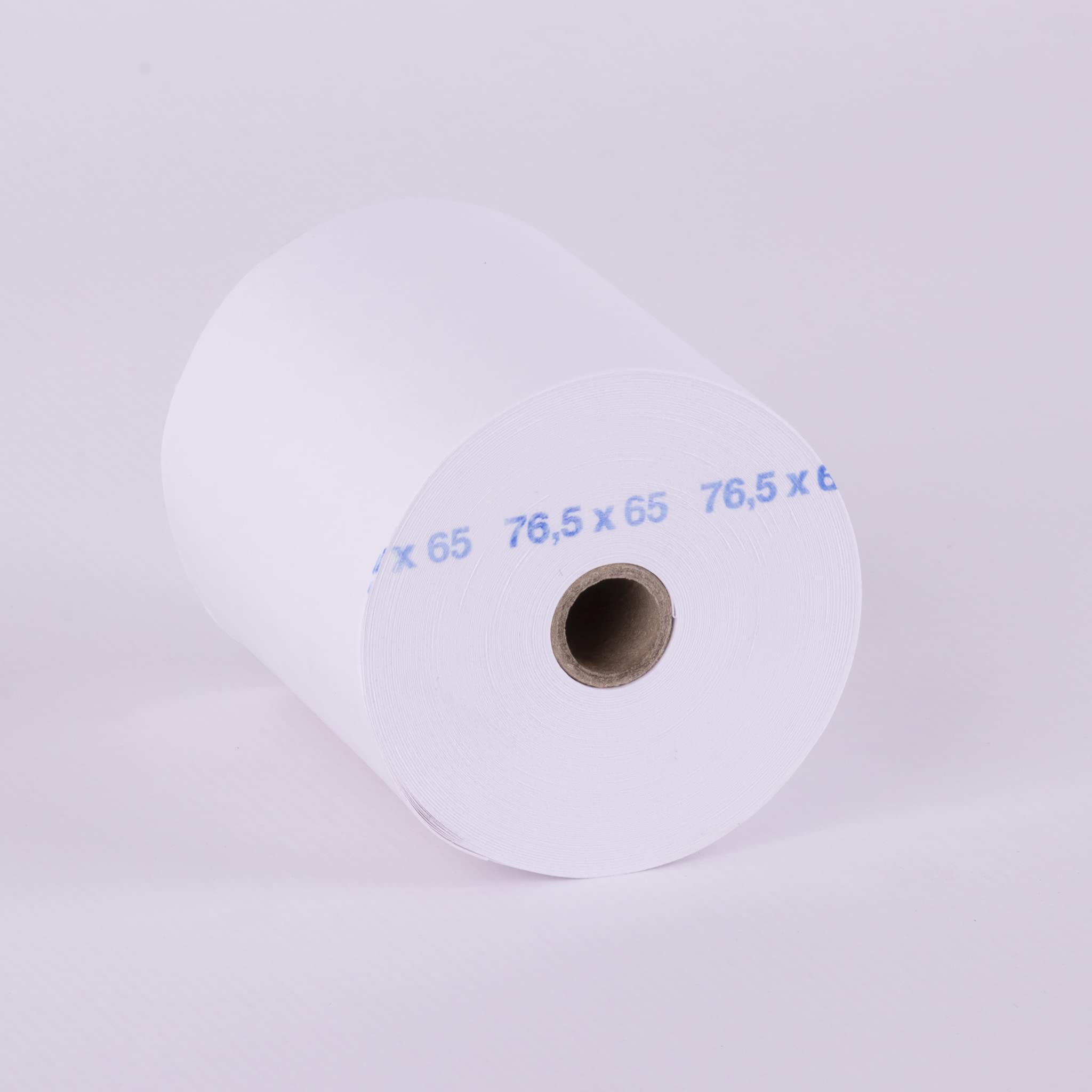APLI 13462 - Pack de 10 Rollos de Papel Electra de 76,5 X 65 X 12 Mm - Papel para Tickets de Impresoras Matriciales con Tinta