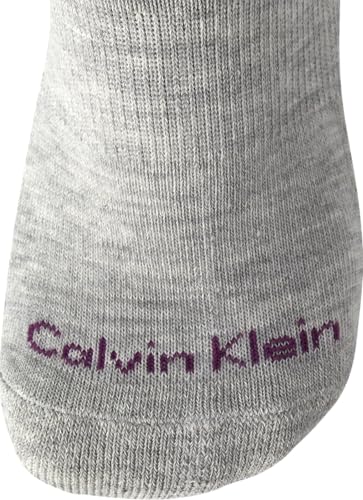 Image of Calvin Klein Womens 12 Pack Terry Cushioned High Quarter Socks