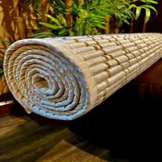 Handmade Elephant Grass Natural Fiber Yoga Mat With Free Yoga Bag 72 x 12 x 12 (Inches) Price In India