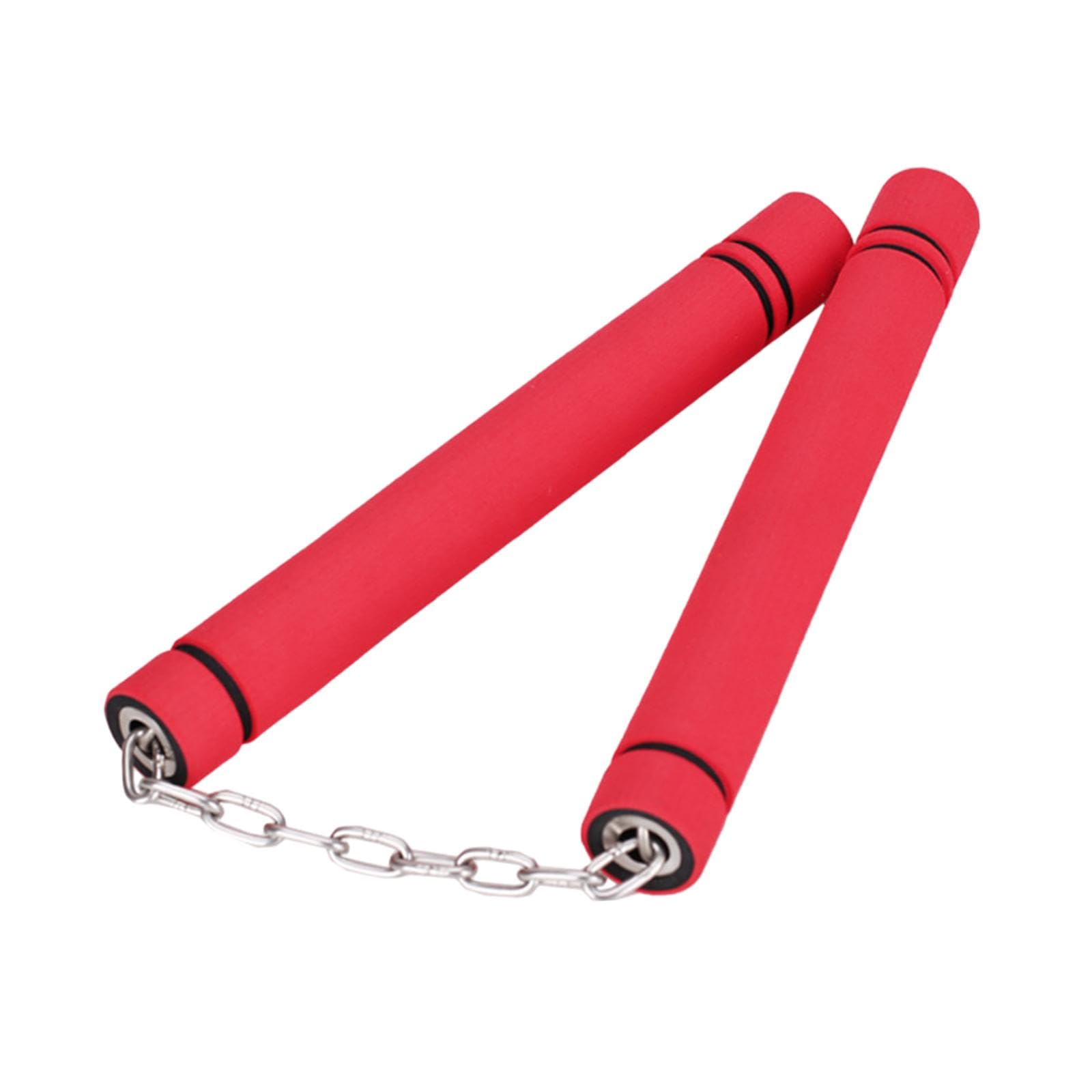 Enakshi (LABEL) Enaskhi Foam Training Nunchucks Toys Soft Tool for Kids Adults Kung Fu Professionals Red (B0CWH2R2FR) Amazon Price History, Amazon Price Tracker
