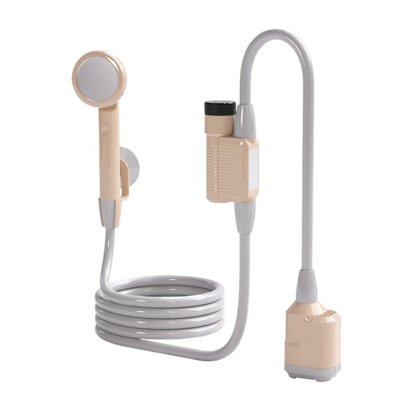 Douche portable camping pour vanlife et voyages en pleine nature avec écran