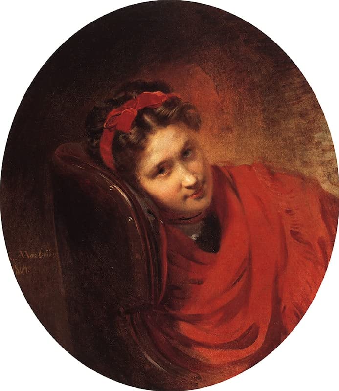 Tableau portrait d'OS Makovsky par K. Makovsky - Impression d'art murale grand format 60x90cm