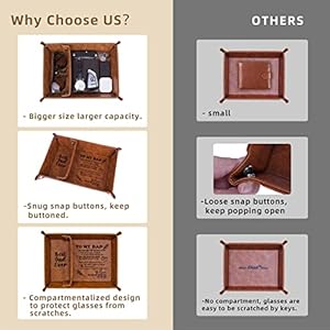 Best Dad Ever PU Leather Tray and Keychain, Gifts for Dad Christmas Xmas Stocking Stuffers, Unique Dad Birthday Gift from Daughter Son, Men Gift for Father, New Dad Gifts for Husband from Wife Best Dad Ever PU Leather Tray and Keychain Gifts for Dad Christmas Xmas Stocking Stuffers Unique Dad Birthday Gift from Daughter Son Men Gift for Father New Dad Gifts for Husband from Wife