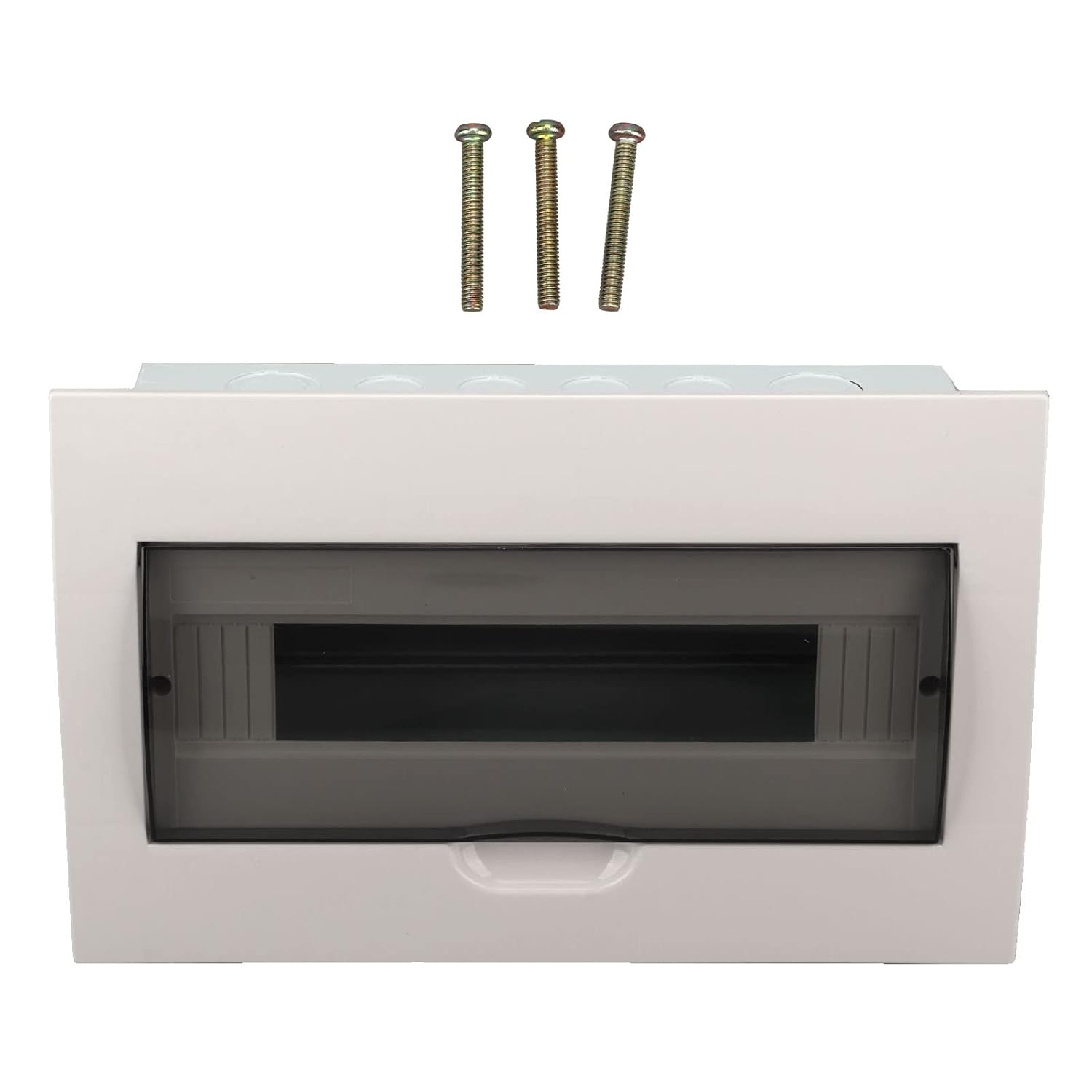 Hyuduo 15 Way Distribution Box with DIN Rail Mount, Electrical Circuit Breaker Panel for Home & Industrial Use