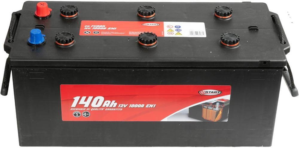 Start Batterie de camion 140Ah 12V 900A spécifique pour les pieds de camion à pôle positif gauche