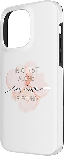 Miniatura 53 de iPhone 11 Pro Max En Cristo solo mi esperanza se encuentra Jesús cristiano teléfono caso
