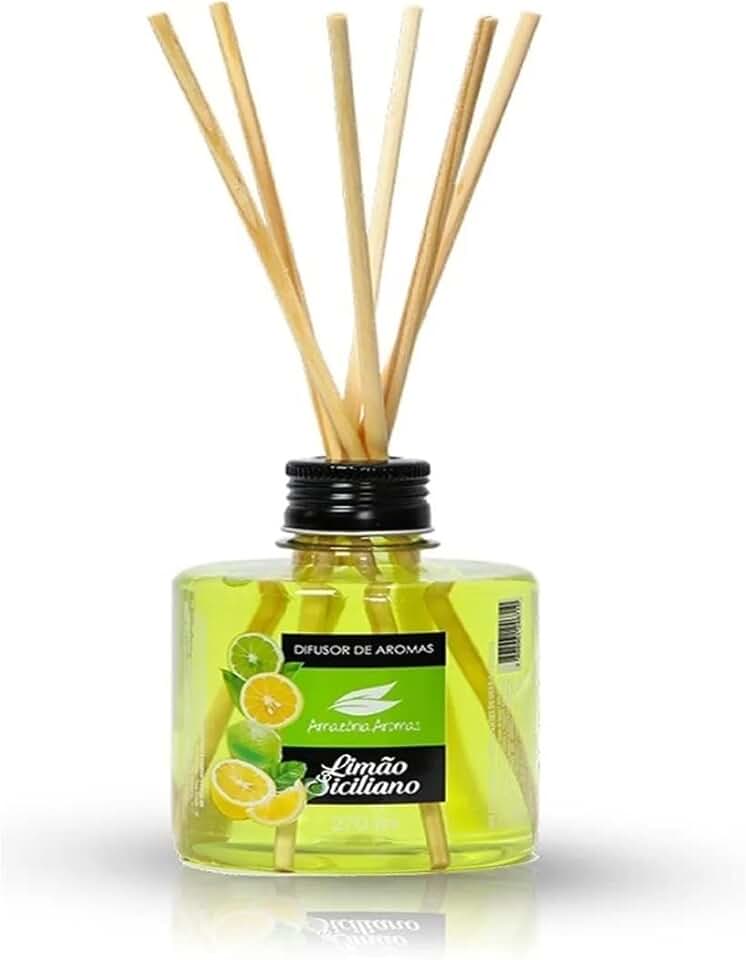 Difusor de Ambiente Amazonia Aromas Limão Siciliano 270ml