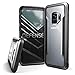 X-Doria Galaxy S9 Case, Defense Shield Protective Aluminum Frame Case Thin Design Shockproof Transparent Case for Samsung Galaxy S9, Black
