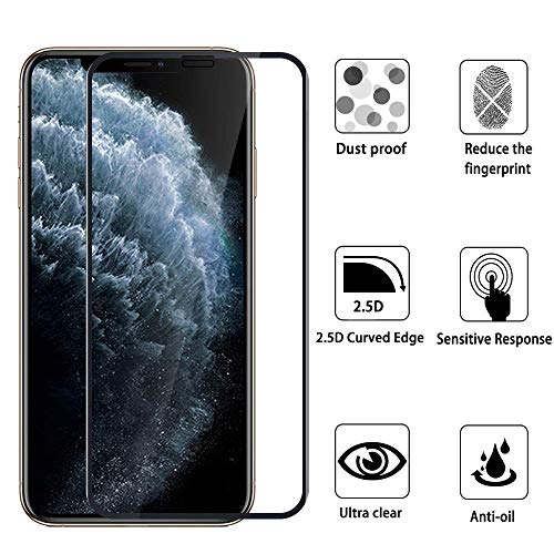 Kit Capa E Película Para iPhone 11 Pro Max Tela De 6.5Polegadas Capinha Case Transparente Air Anti I