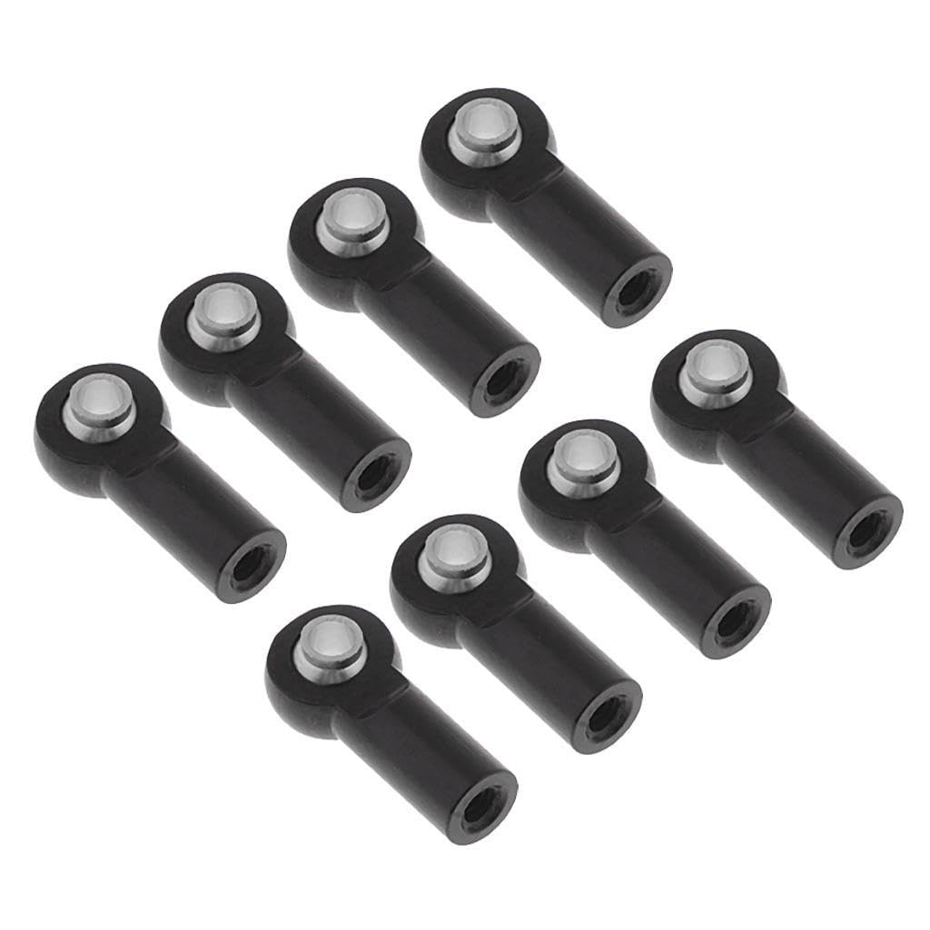 Enakshi (LABEL) Creations 8 Pieces M3 Aluminum Link Rod End Ball Joint for 1/10 RC Car Parts BlackToys & Hobbies|Radio Control & Control Line|Rc Model Vehicle Parts & Accs| Rc Parts & Accs - Image 5 thumbnail