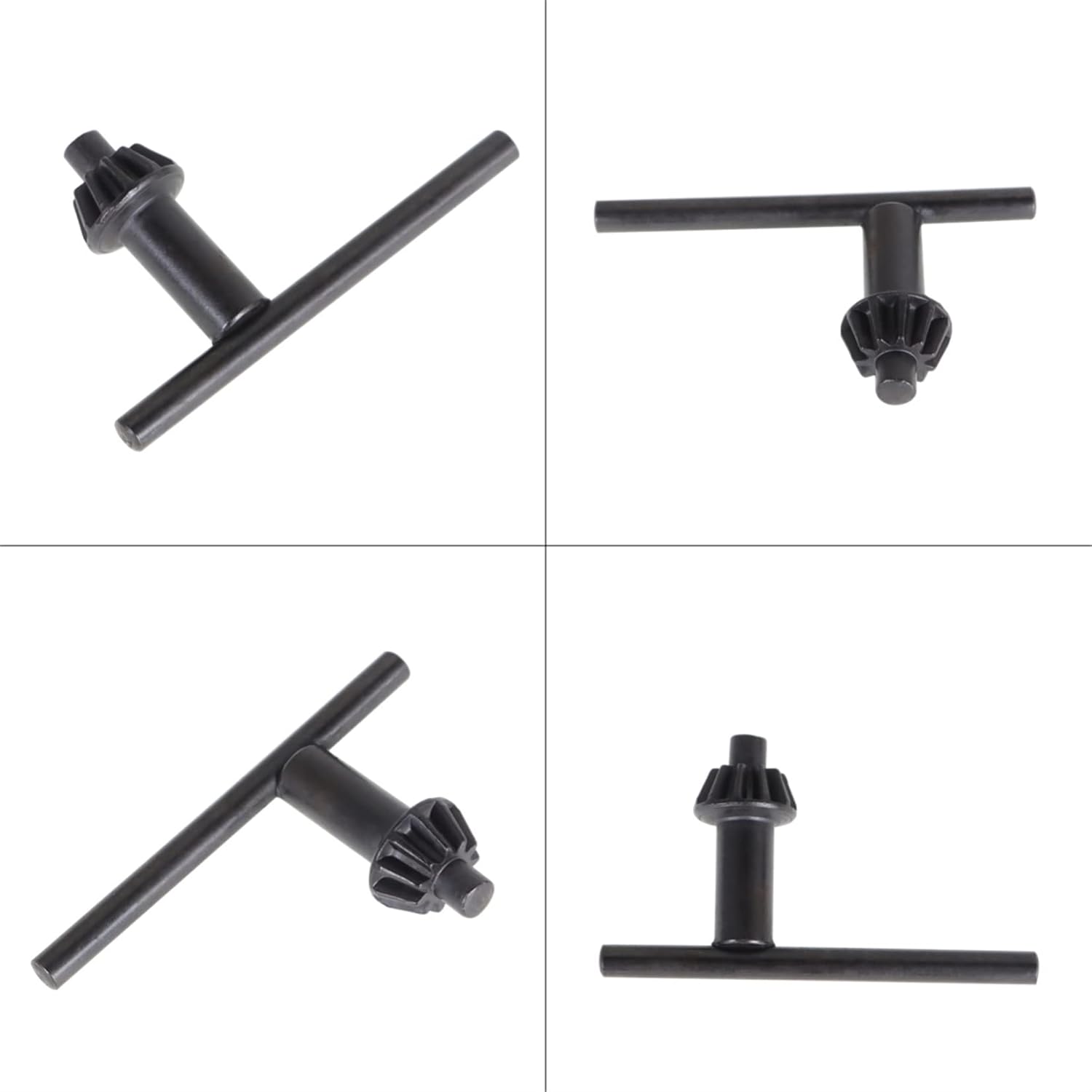1/8" - 5/8" MT3-JT33 Super Heavy Duty Drill Press Chuck With Key