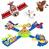 Jogo de Mesa Resgate Das Galinhas 2 A 4 Jogadores Looping Plane