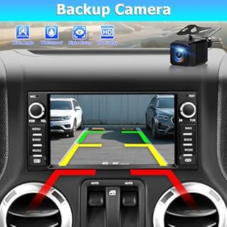 OHREX Car Radio for Jeep Wrangler JK 2007-2018 Dodge Ram 1500 2009-2012 Replacement Upgrade Stereo with CarPlay Android Auto Backup Camera