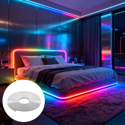 Diffuseur LED silicone 5m crée un éclairage néon design sur mesure