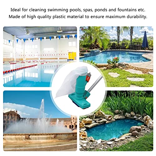 Limpador de piscina, cabeça de sucção de piscina para lagoas de piscina acima do solo, fontes com es