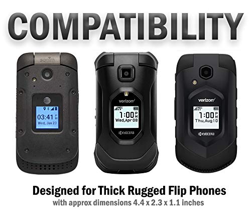 Nakedcellphone POUCH-VERT-THICK-A Case For Kyocera Flip Phone thumb #6