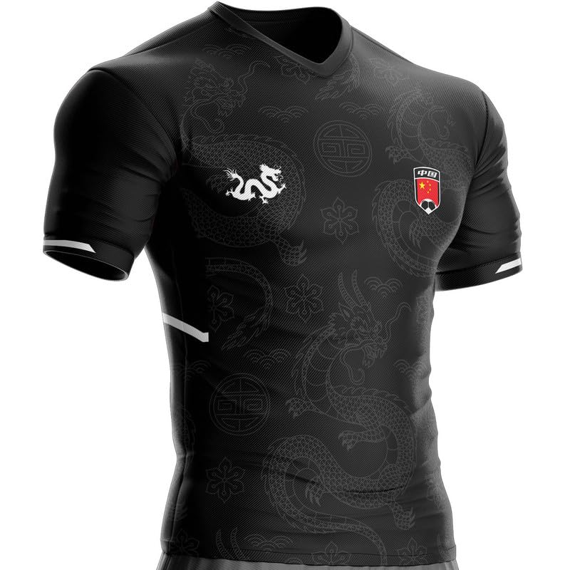 Camiseta China CH-86 Fútbol Bandera China S