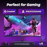 Amzfast 32 Inch 180Hz Gaming Monitor, 2560x1440 WQHD, Fast VA Panel, 1500R Curved,16:9 Game Screen, 120% sRGB, 90% DCI-P3, 1ms MPRT, Adaptive Sync, HDR, Eye-Care, VESA 75 * 75, HDMI/DP - AMZG32C1Q - Image 7