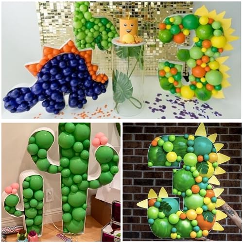 Image of Dark Green Balloons 60pcs 5inch Small Deep Green Latex Balloon for Balloon Garland Arch 5'' Round Mini Dark Green Balloons for Birthday Party Decoration DIY Christmas Tropical Jungle Safari Woodland