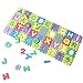 Produktbild TOOGOOR) 36 Stueck Bunte Mini Groesse Puzzle Kind Paedagogisches Spielzeug Alphabet A-Z Buchstaben Ziffer Schaum Matte