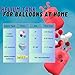 7L Helium Tank for Balloons at Home, Premium 99.99% Pure Helium Gas Kit, Inflates 30 9“Latex Balloons, Ideal for Birthdays, Weddings, Baby Showers (1-Pack)