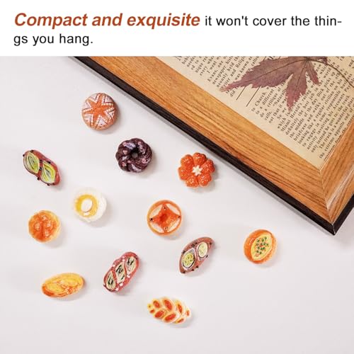 Imanes decorativos mini pan para nevera 24 piezas miniatura 6