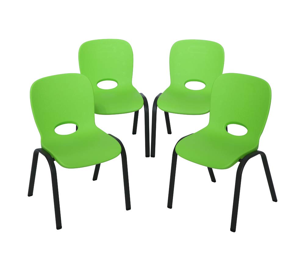 LIFETIME 80473 Fauteuil pour Enfant Vert Citron 38,2 x 36,8 x 59,8 cm