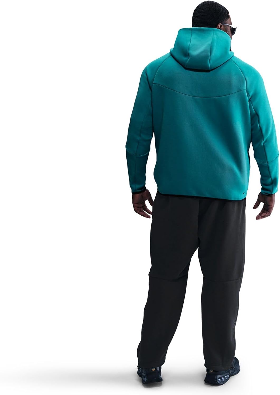Nike Tech Men's Fleece Windrunner Full-Zip Jacket (Dusty Cactus/Black) - Image 2