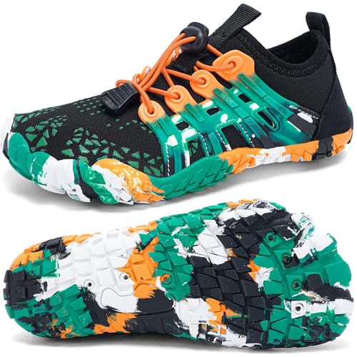 Image of Quickshark Kids Water Shoes Boys Girls Barefoot Aqua Socks Outdoor Indoor Quick Dry Sandals Lightweight Slip On Walking Sneakers for Beach Pool Swim (Little Kid /Big Kid)