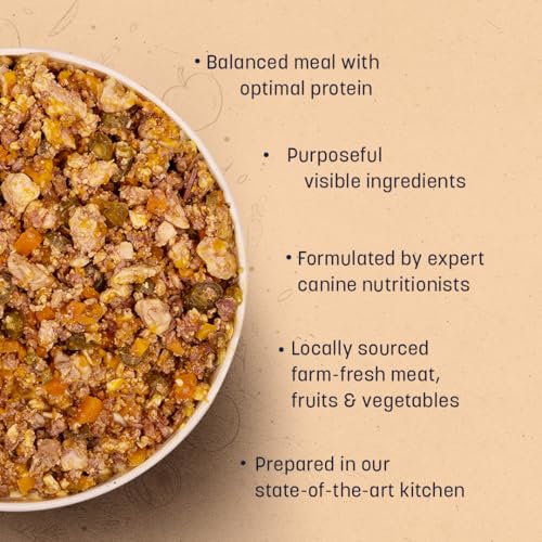 Image of Sara's Wholesome by HUFT Grain-Free Chicken & Turkey Dog Food - 100 gm (Pack of 2) | Human Grade Ingredients | Gluten Free | Balanced Meal for Adults & Puppies| Fresh Food for Dogs