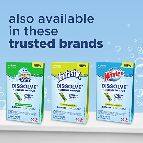 Windex Dissolve Concentrated Pods, Multisurface Cleaner, 3 Concentrated Dissolvable Refill Pods #TOP7
