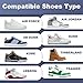 YAUNLEL 6 Pairs Crease Protectors for Air Force Shoes, Sneaker Guard, Shoes Protector Prevent Sneaker No Creases