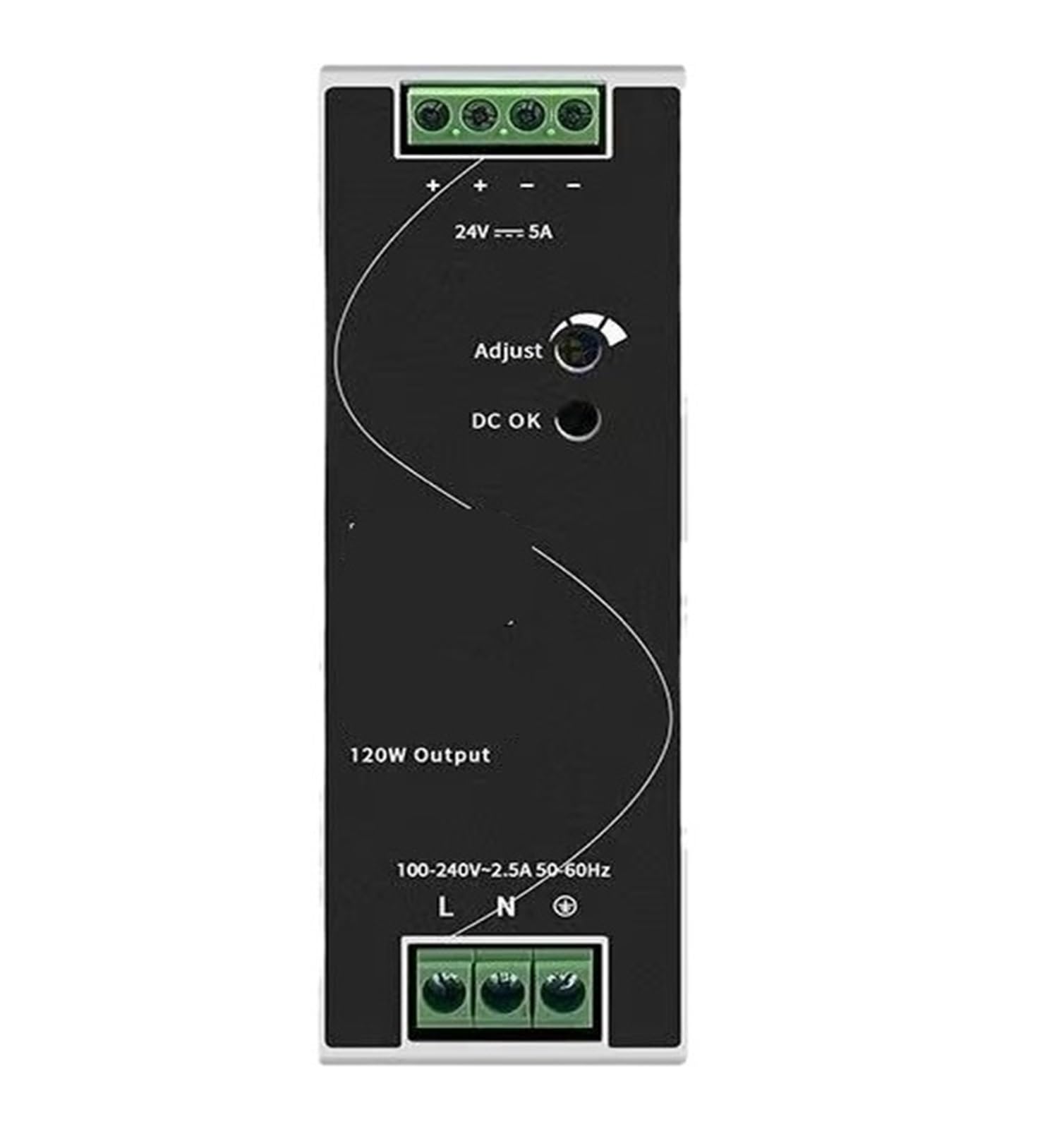 Alimentation 0165N-24V30W1AC transformateur rail DIN pour tableau