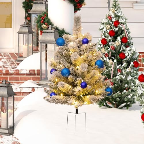 Décoration d'arbre de Noël extérieur pour illuminer vos allées