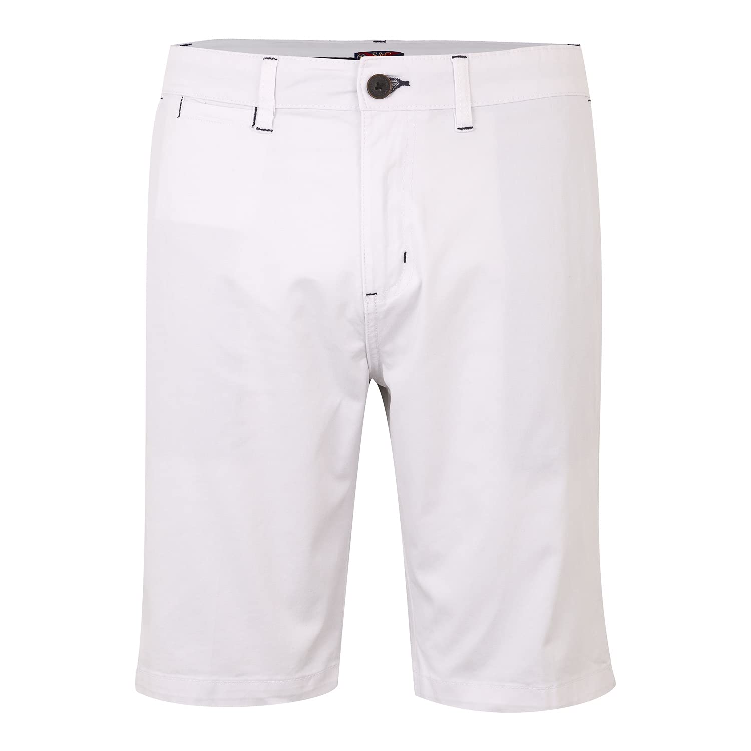 S&C Pantalones Cortos Bermudas - Comodidad y Estilo de Uso Casual
