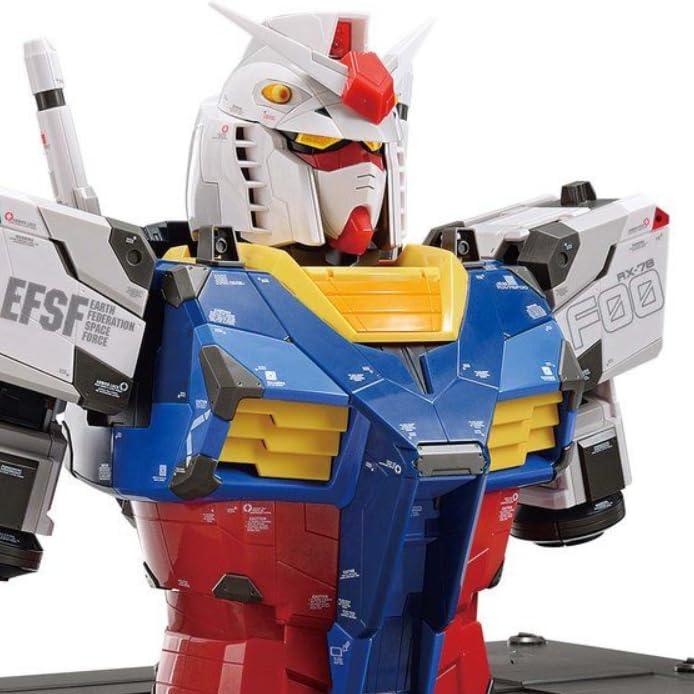 RX-78F00 ガンダム 1/48 スケール　【新品/未開封】 Amazon | BANDAI 1/48 RX-78F00 ガンダム [BUST MODEL] プラモデル