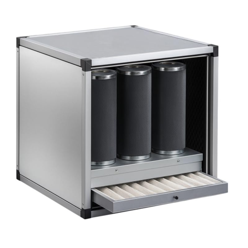 Scatola filtro a carbone attivo - 9 cartucce