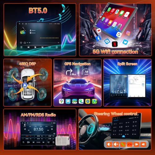 Dual Screen 13.1 inch+12.3 inch Android 13 Carplay Car Radio for Chevrolet Camaro 2016-2023 Car GPS Navigation Multimedia — 사진 5