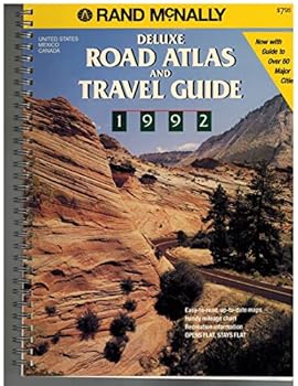 Paperback Rand McNally Deluxe Road Atlas & Travel Guide Book