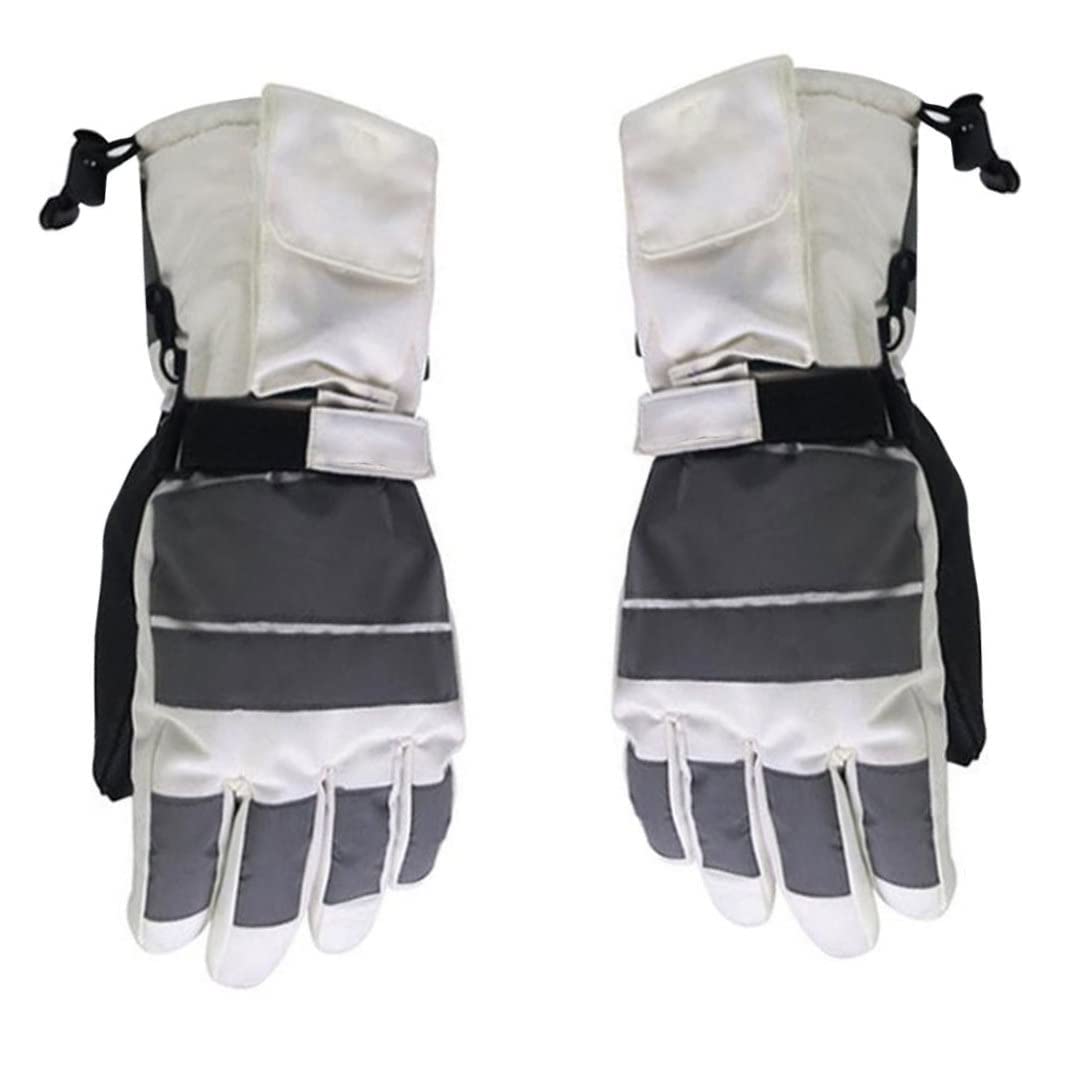 CHEWYNP Guantes térmicos de Invierno para Hombres y Mujeres - Guantes Impermeables para Pantalla táctil Guantes térmicos Antideslizantes para Senderismo Patinaje Esquí Snowboard Ciclismo y