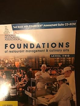 Paperback Test Book with Examview Asessment Suite CD for Foundations of Restaurant Management & Culinary Arts Level 2 Book