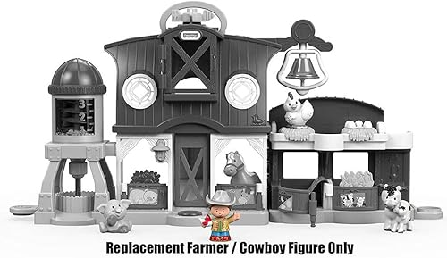 Miniatura 2 de Pieza de repuesto para Little People Animal Friends Caring Farm - DWC31 y CHJ51  Figura de agricultor de repuesto